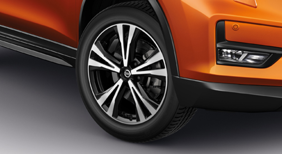 Nissan X-TRAIL  17/18’’ ALUMINIUM-ALLOY WHEELS